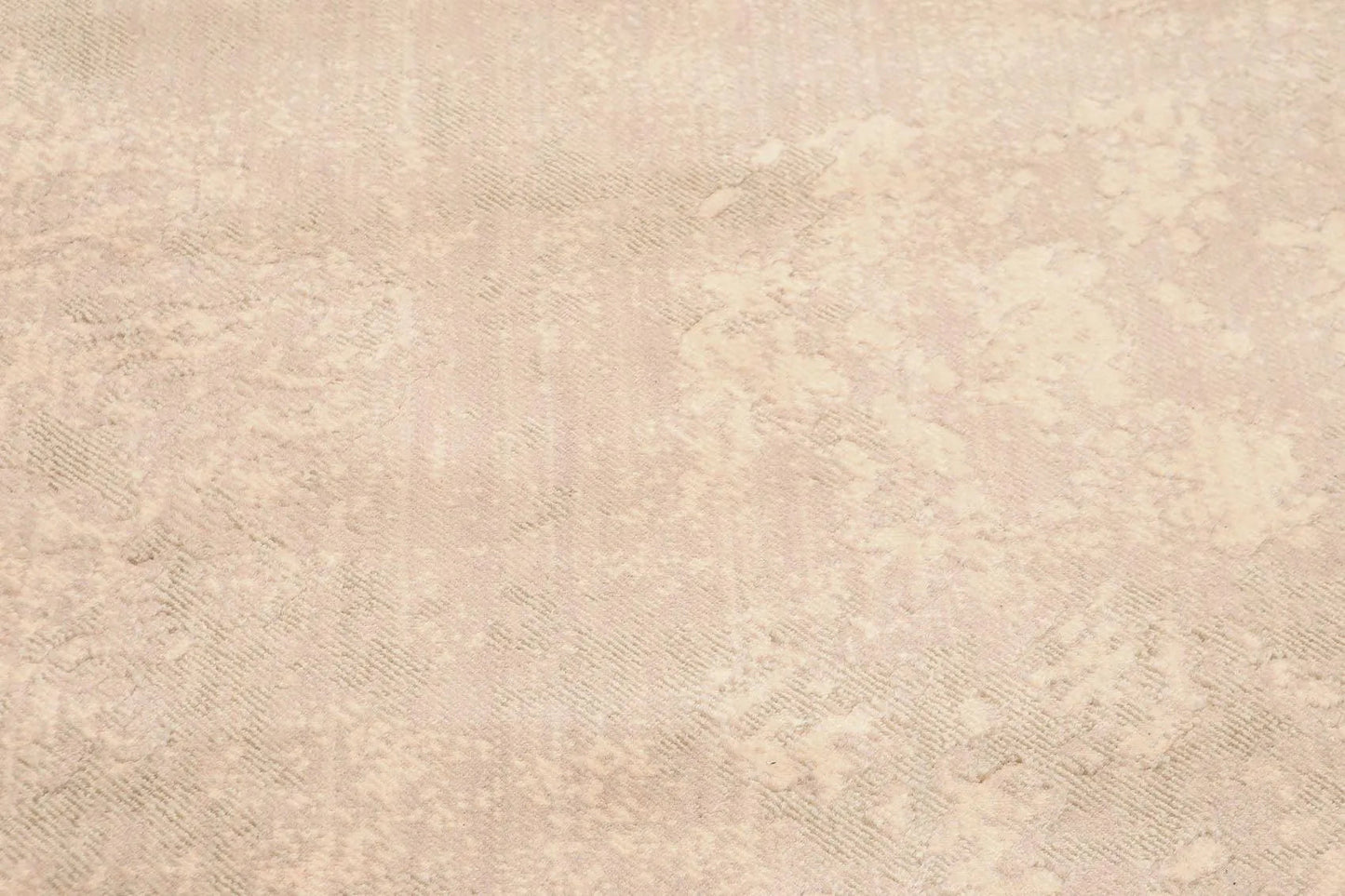 6' x 9' Contemporary Textured Industrial Look Wool Area rug Beige-2