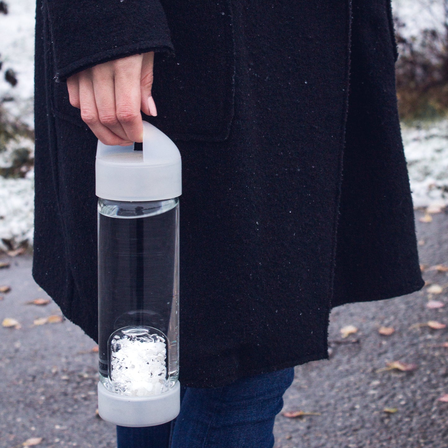 LOOP | Stylish Silicone Top & Bottom Cover for ViA Crystal Water Bottles