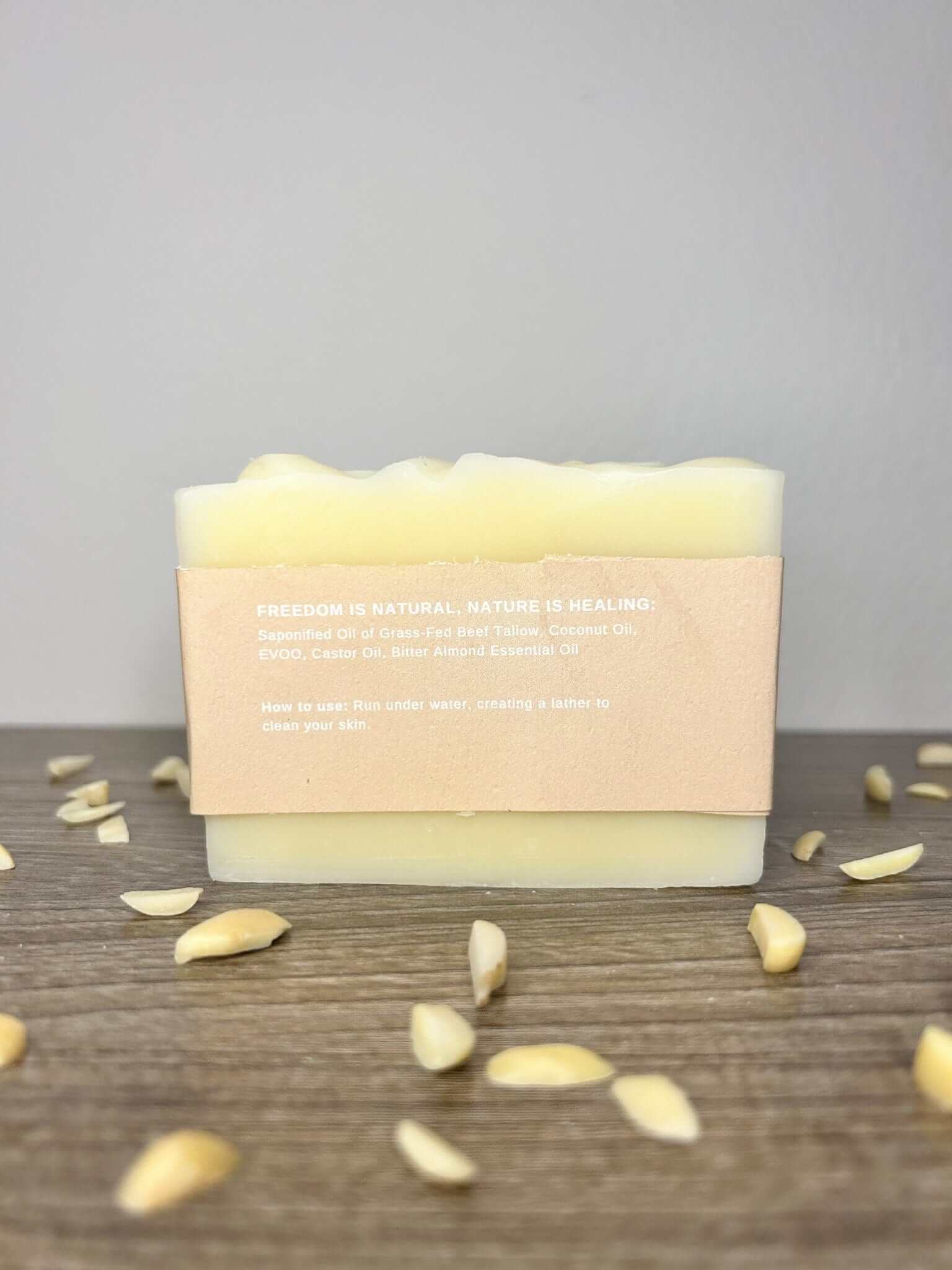 Sweet Almond Tallow Soap Bar-1