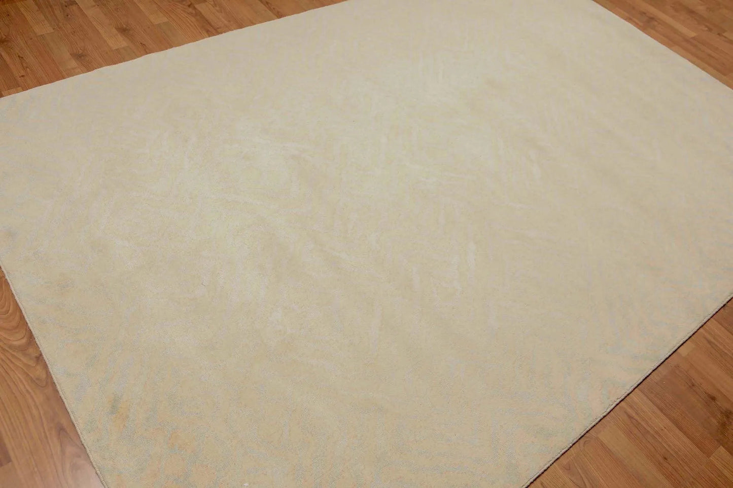 6' x 9' Hand Knotted Abstract 100% Wool Area rug Aqua-2