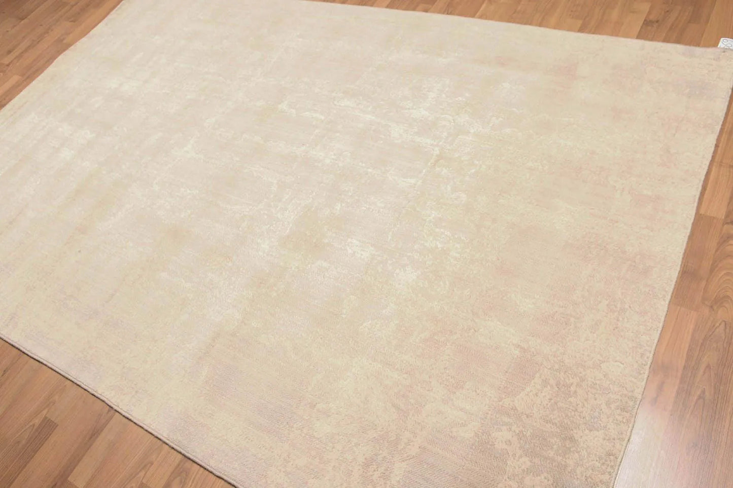 6' x 9' Hand Knotted Abstract Design Distress Look Area rug Tan-1
