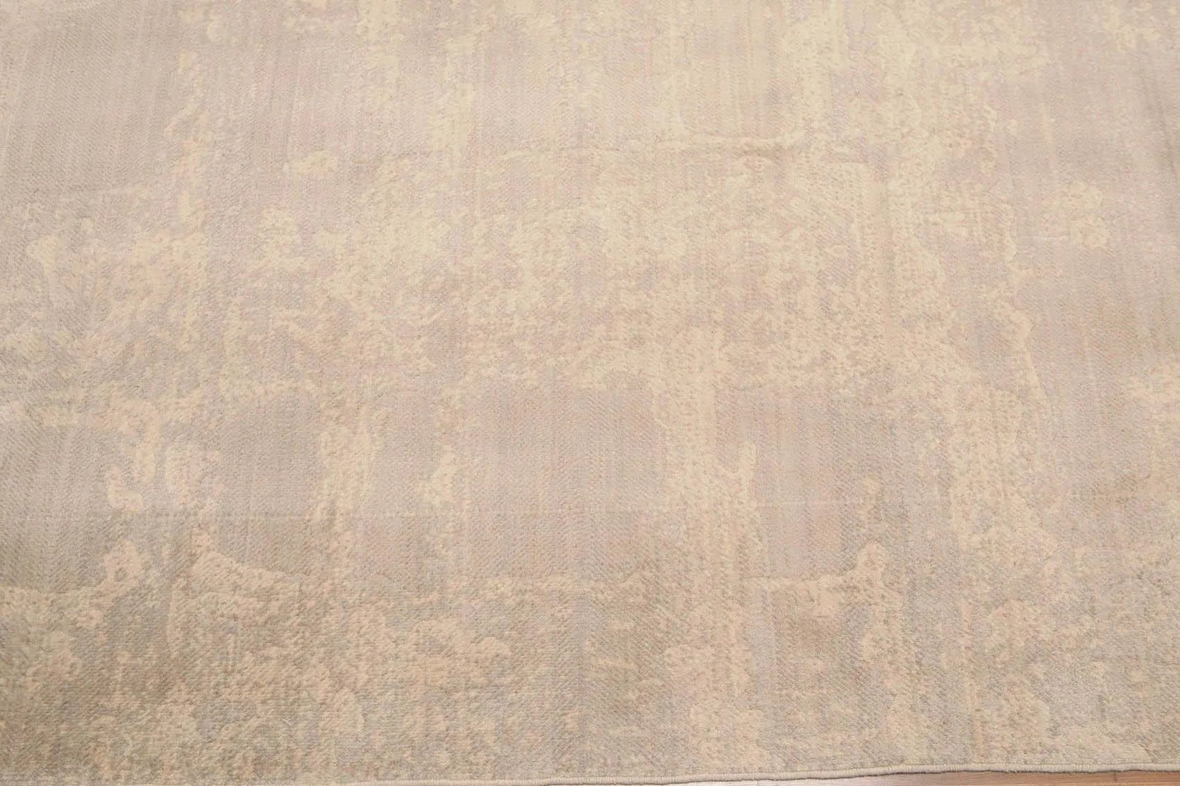 6' x 9' Hand Knotted Abstract Design Distress Look Area rug Tan-4
