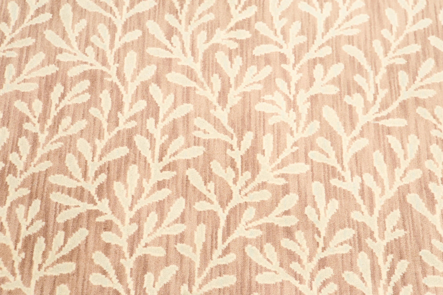 6' x 9' Botanical Hand Knotted Area Rug 100% Wool Taupe-4