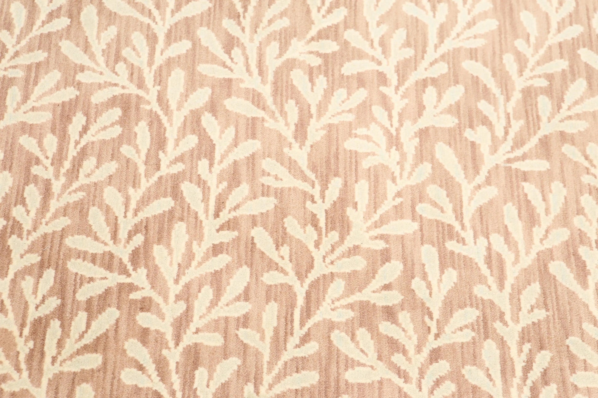 6' x 9' Botanical Hand Knotted Area Rug 100% Wool Taupe-4