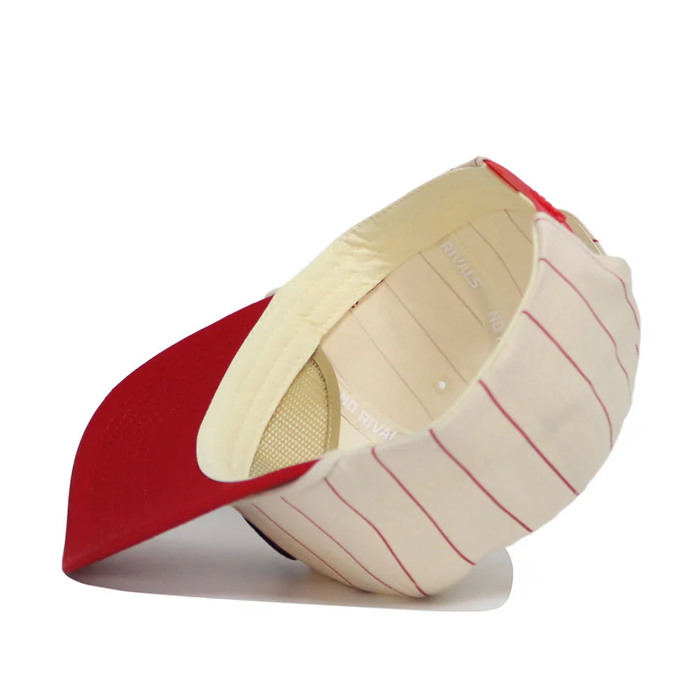 No Rivals Georgia Bulldogs - Natural Pinstripe Hat