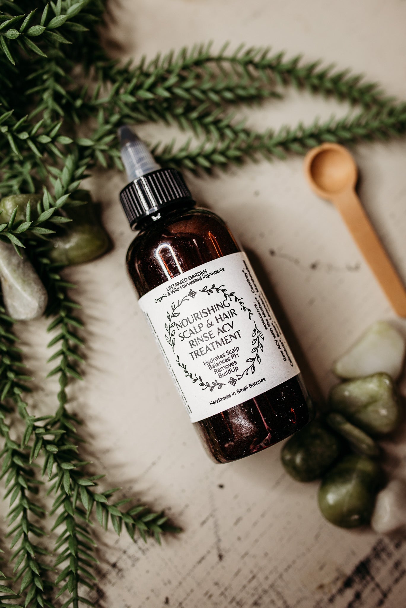 Nourishing Scalp & Hair Rinse ACV treatment-0