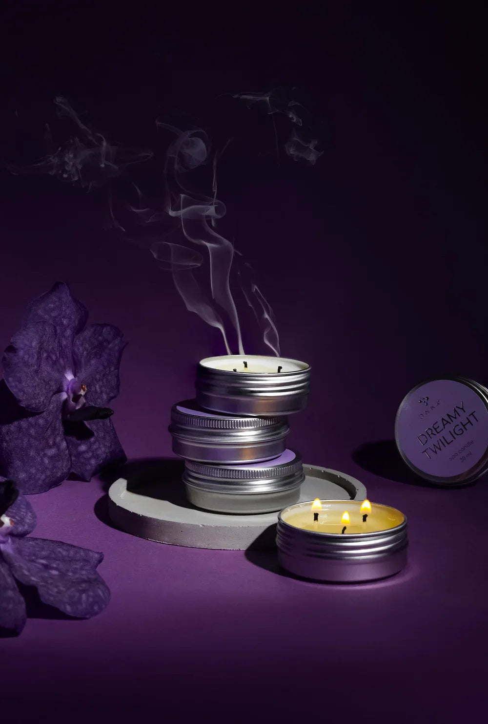 Serenite Flame Spa Candle - DNKa-2