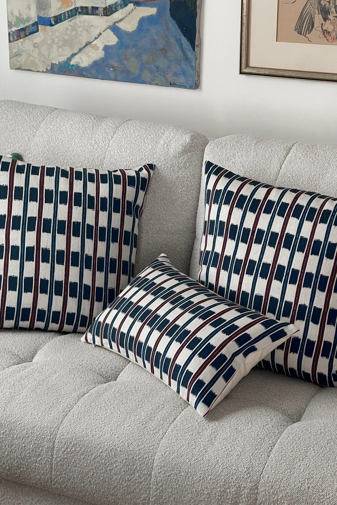 Santiago Atitlan Jaspe Pillow