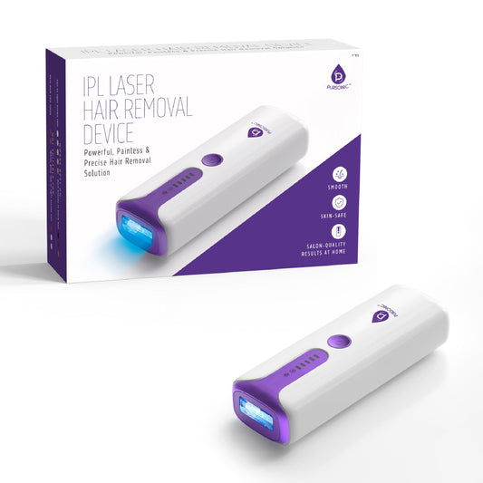 Pursonic IPL Laser Hair Removal Device w – Painless Permanent Hair Reduction at Home-0