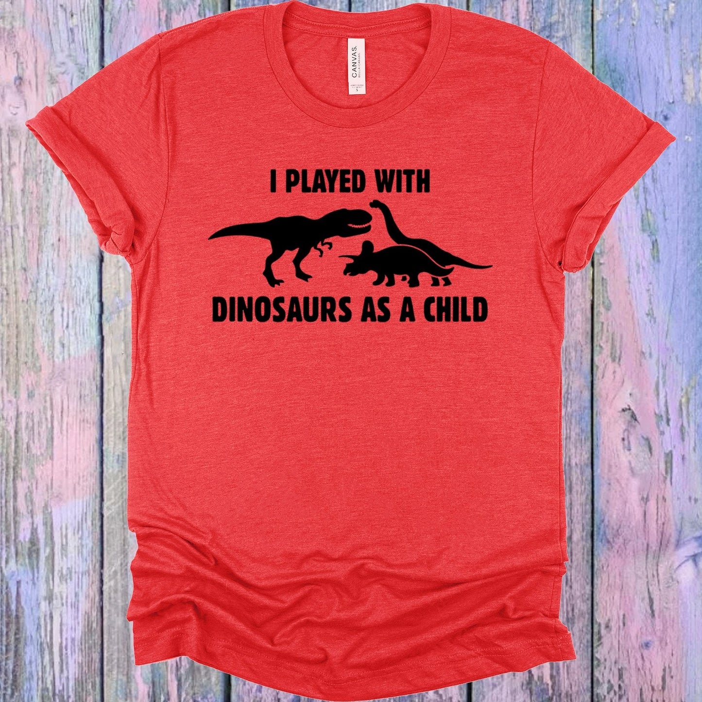 I Played with Dinosaurs as a Child Graphic Tee
