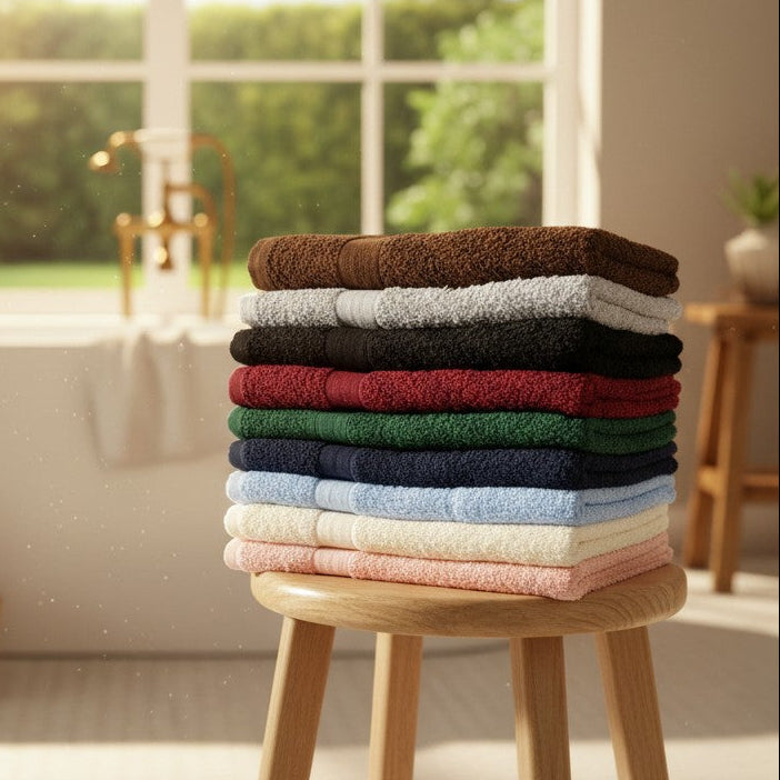 ISC Collection Premium Dyed Lightweight Towels-0
