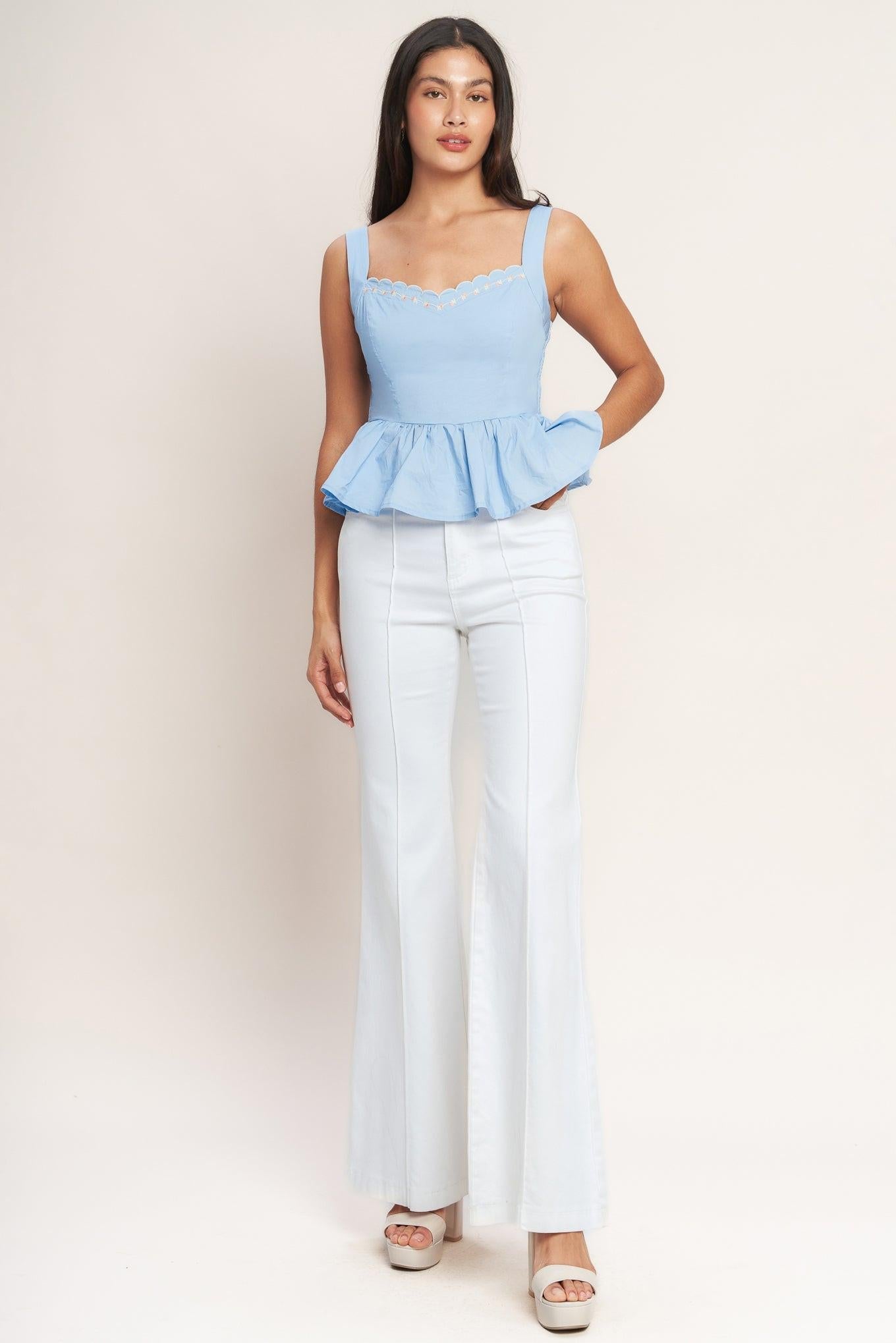 YOU’RE GOING TO LOVE WOVEN TOP