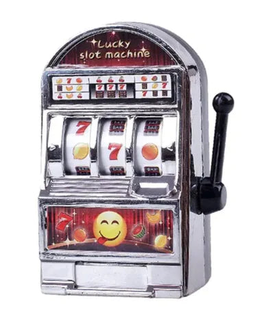 Casino-Style Mini Slot Machine Toy
