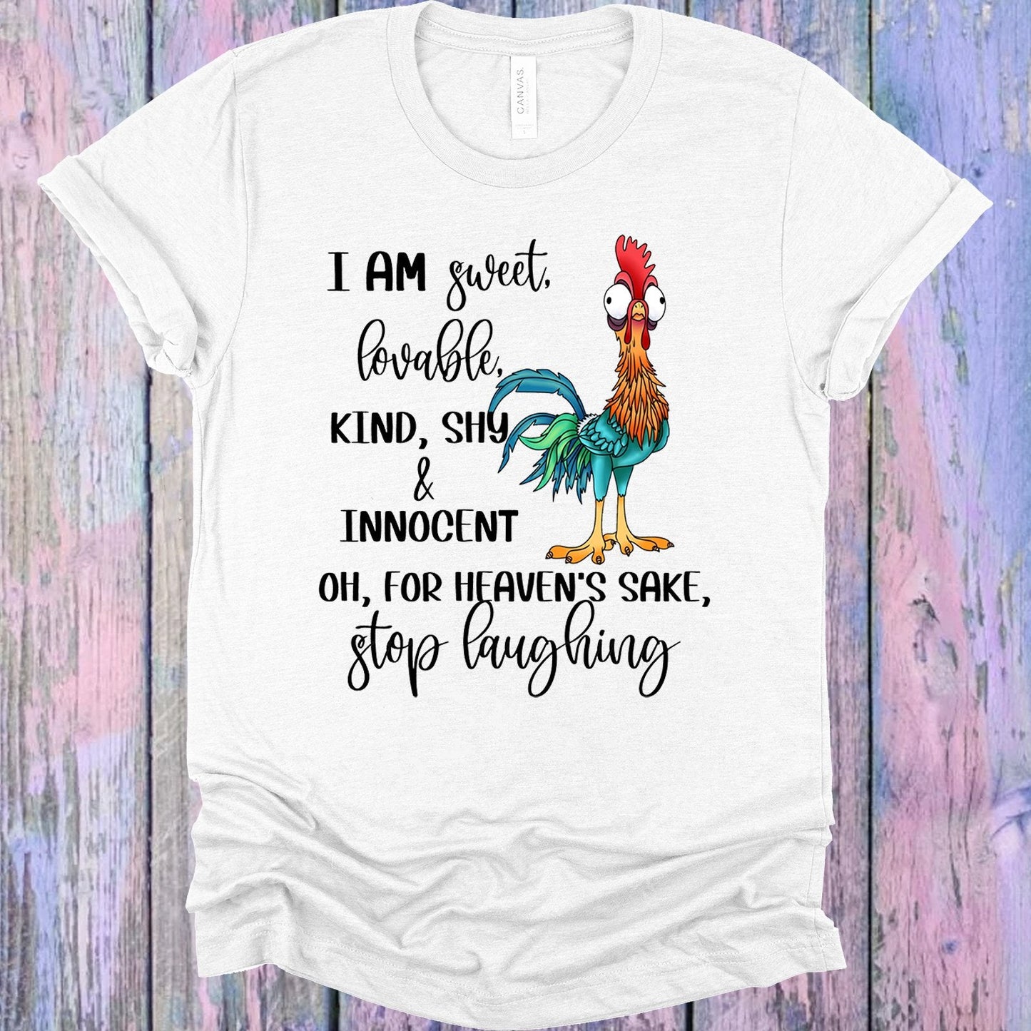 I am Sweet Lovable Kind Shy and Innocent Graphic Tee