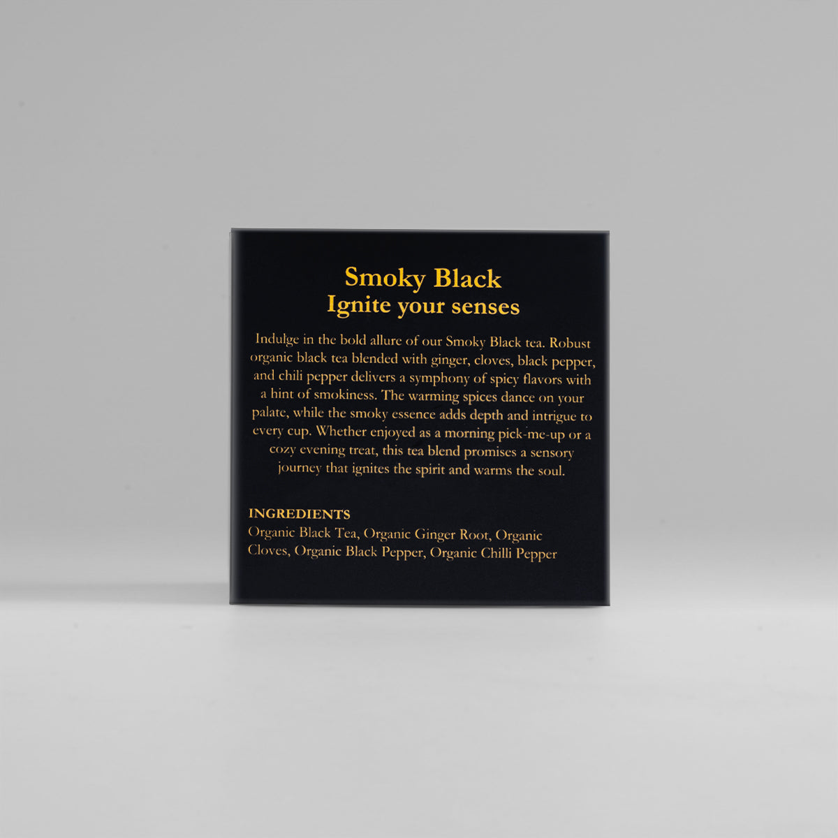 Organic Smoky Black Tea - Bold & Aromatic by Dakshin-1