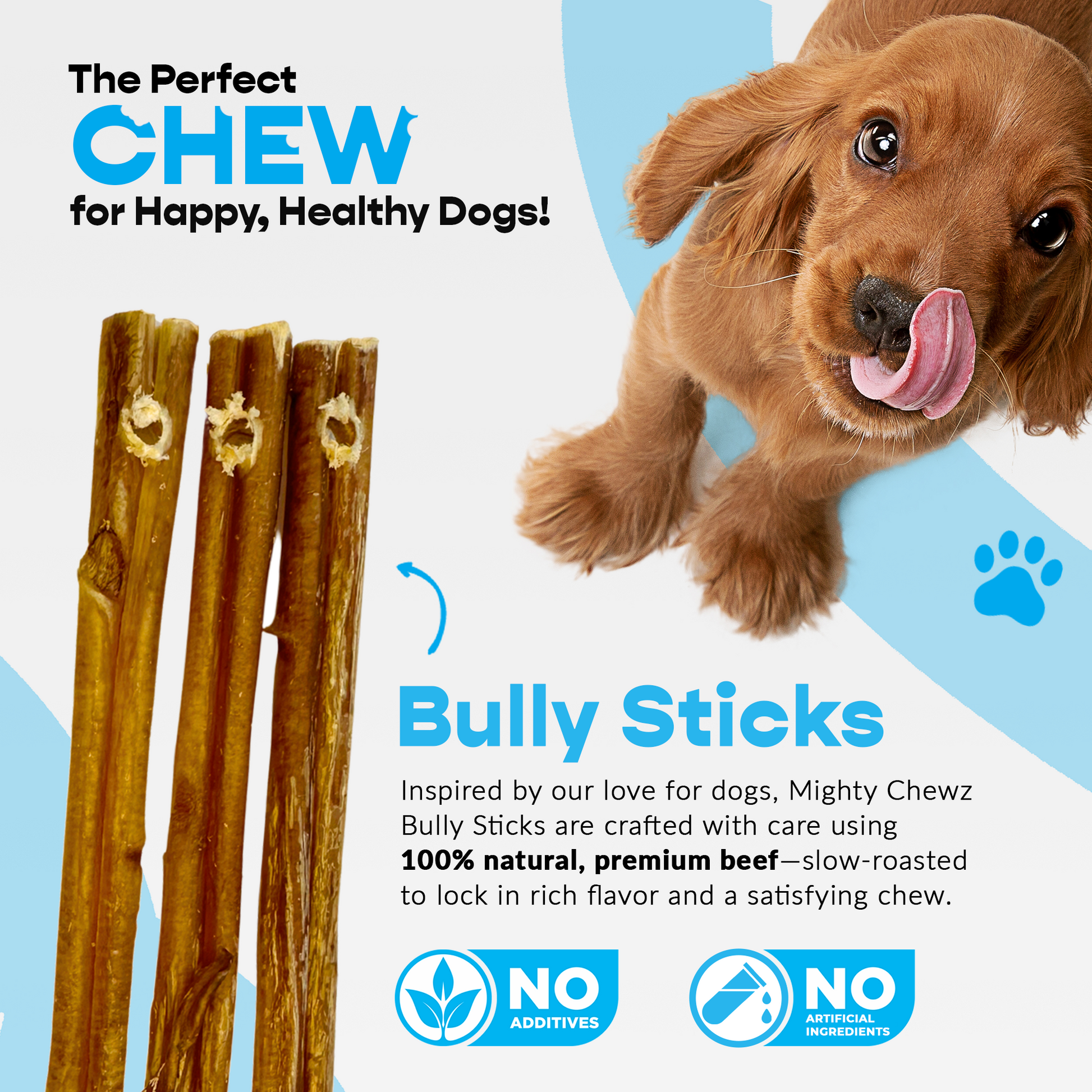 12" Jumbo Bully Sticks - Refill Pack-1