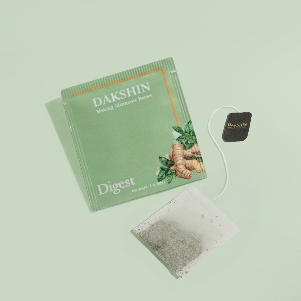 Organic Digest Herbal Tea - Gut Relief by Dakshin-2