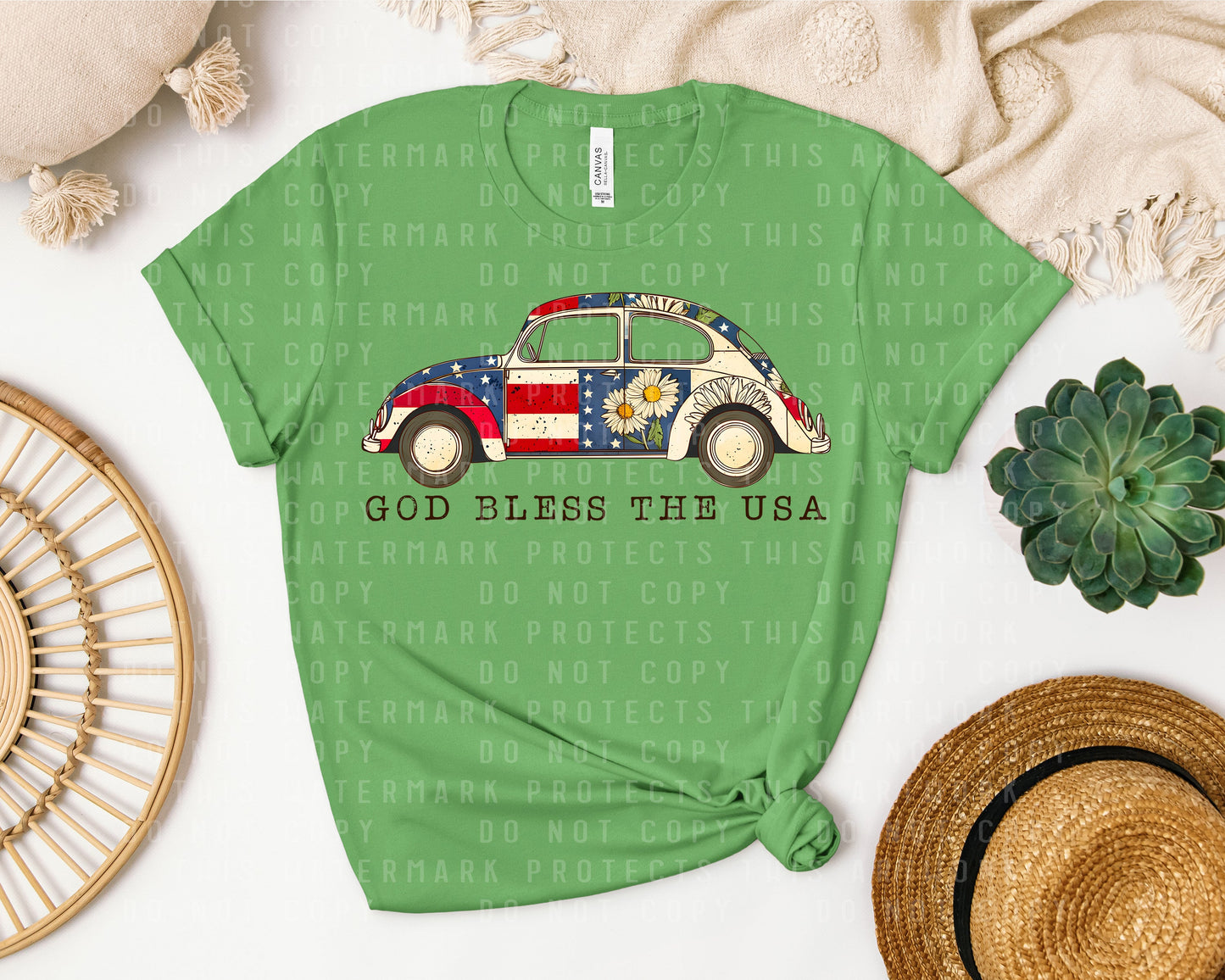 God Bless the USA Graphic Tee