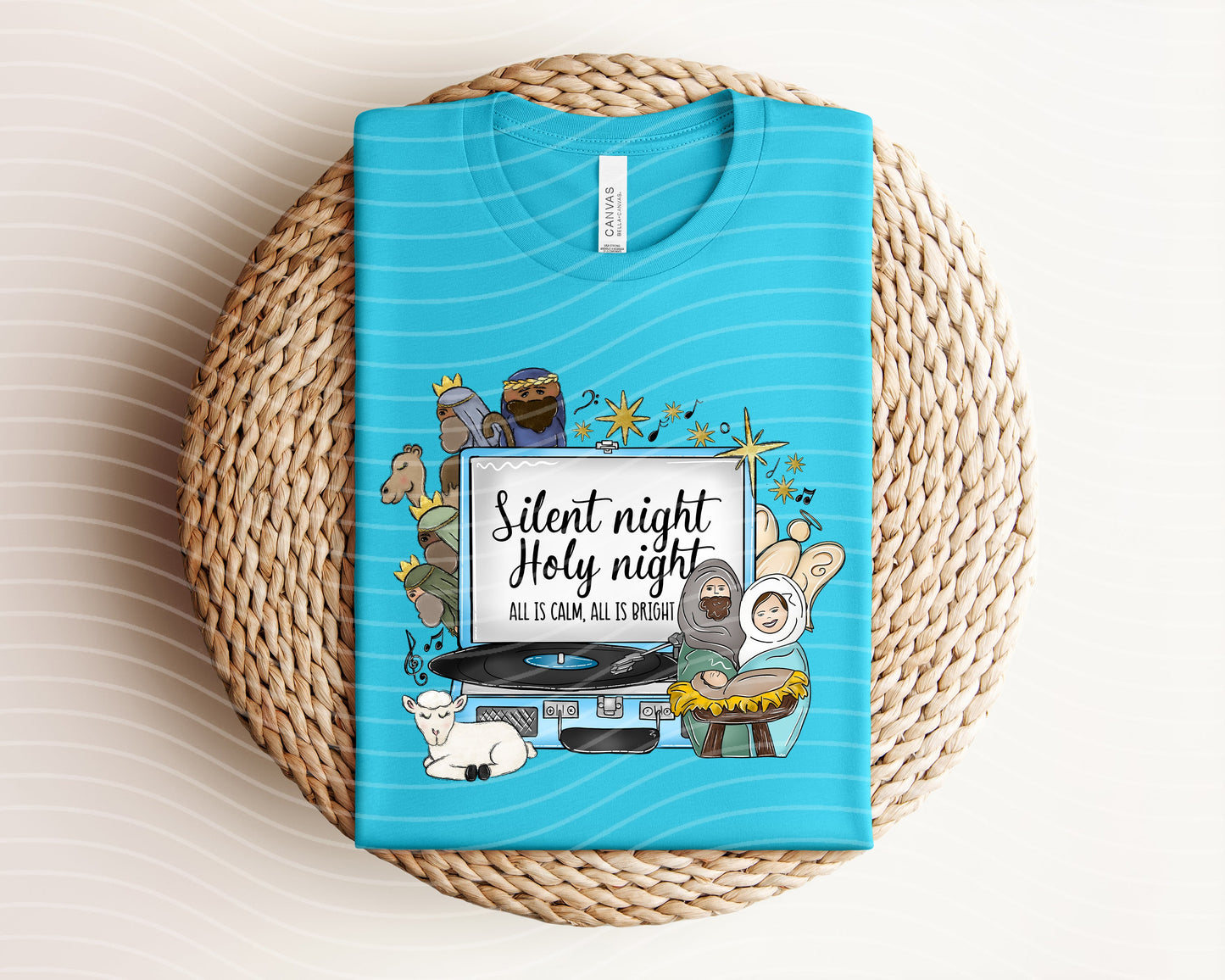 Silent Night Holy Night Graphic Tee
