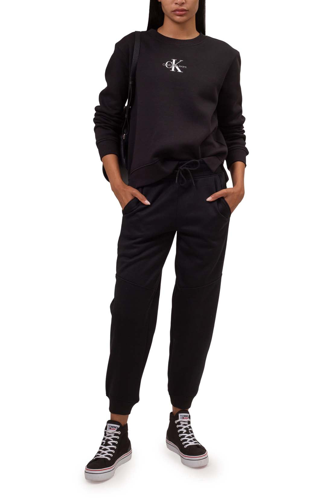CALVIN KLEIN JEANS - Women's regular winter sweatshirt with logo-7