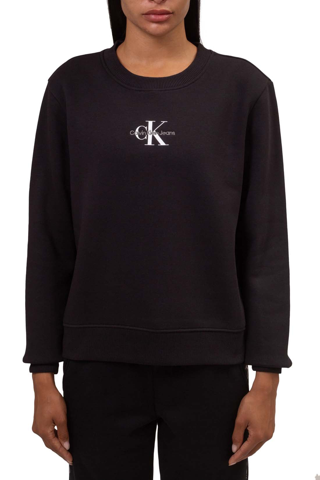 CALVIN KLEIN JEANS - Women's regular winter sweatshirt with logo-17
