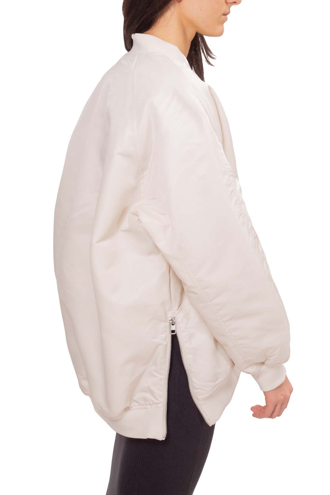 CALVIN KLEIN JEANS - Women's oversized bomber jacket with side openings-14