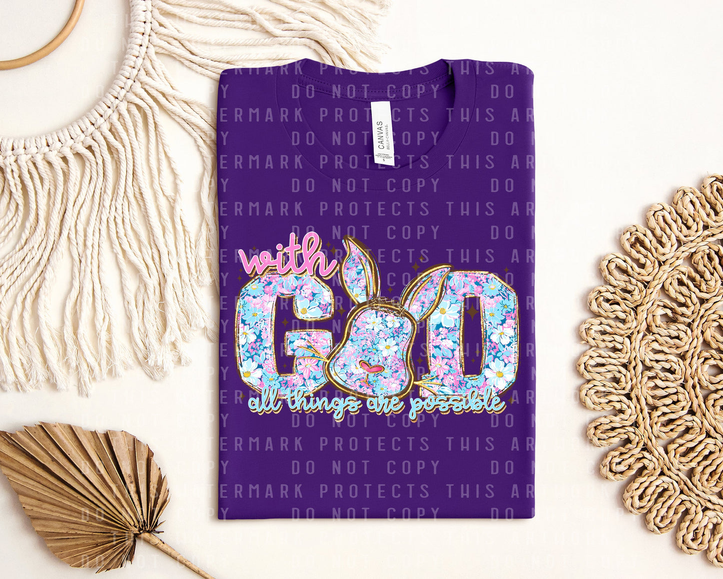 With God All Things are Possible Graphic Tee