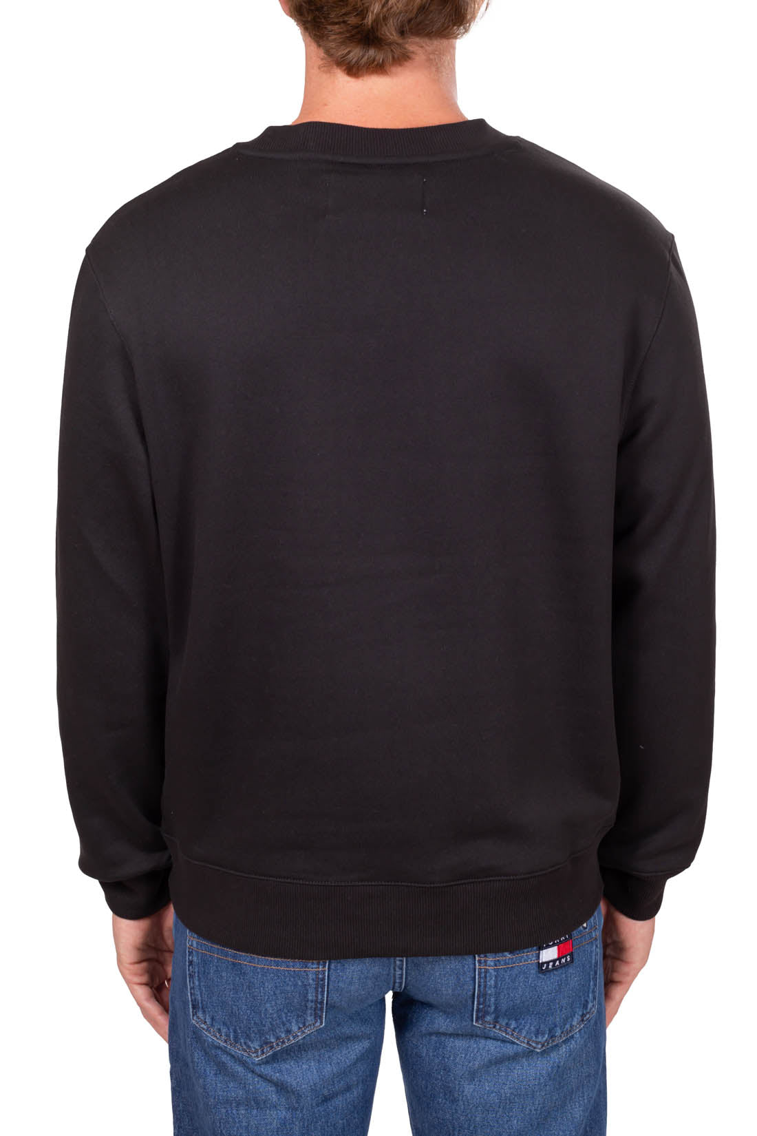 CALVIN KLEIN JEANS - Men's relaxed sweatshirt with squared logo  - Size XXL-14