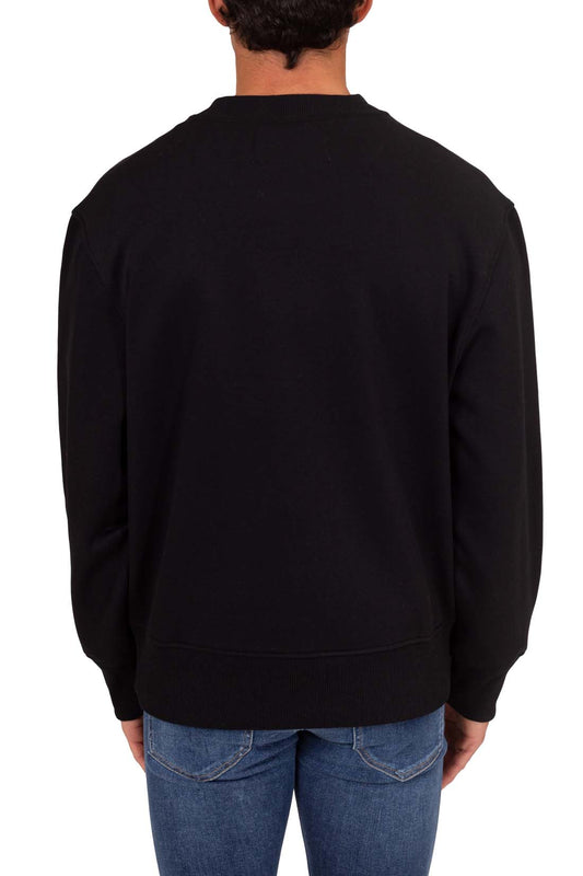 CALVIN KLEIN JEANS - Men's regular sweatshirt with colorblock logo-10