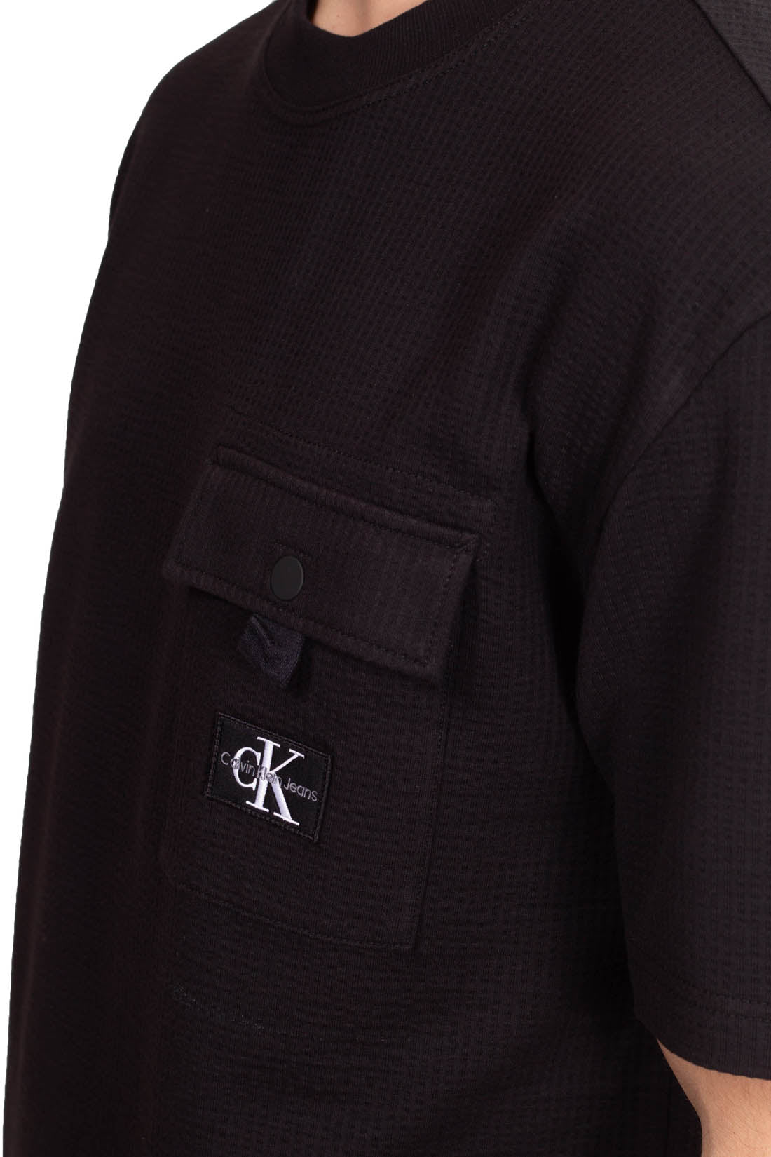 CALVIN KLEIN JEANS - Men's relaxed T-shirt with pocket-0