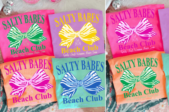 Salty Babes Beach Club Graphic Tee