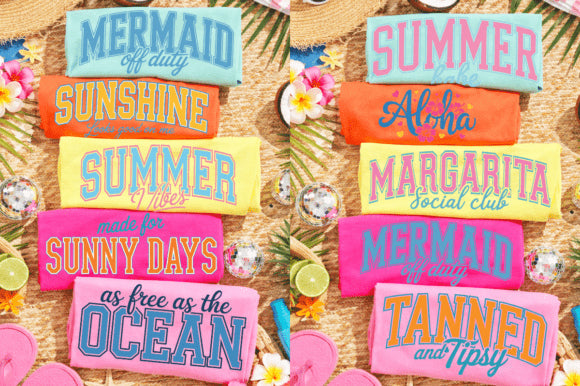 Mermaid Off Duty Graphic Tee