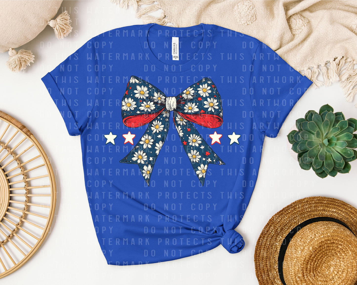 Daisy Bow Graphic Tee
