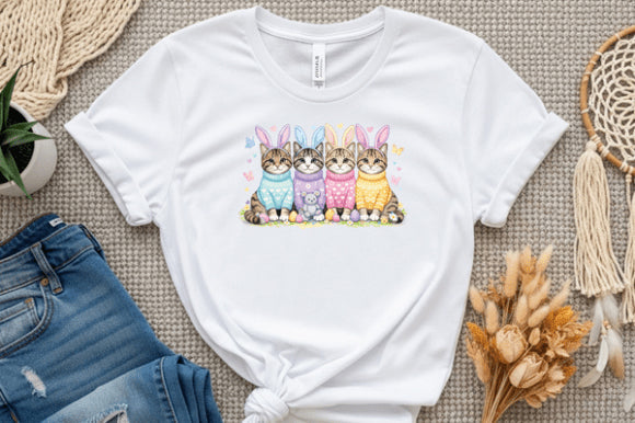 Bunny Cats Graphic Tee