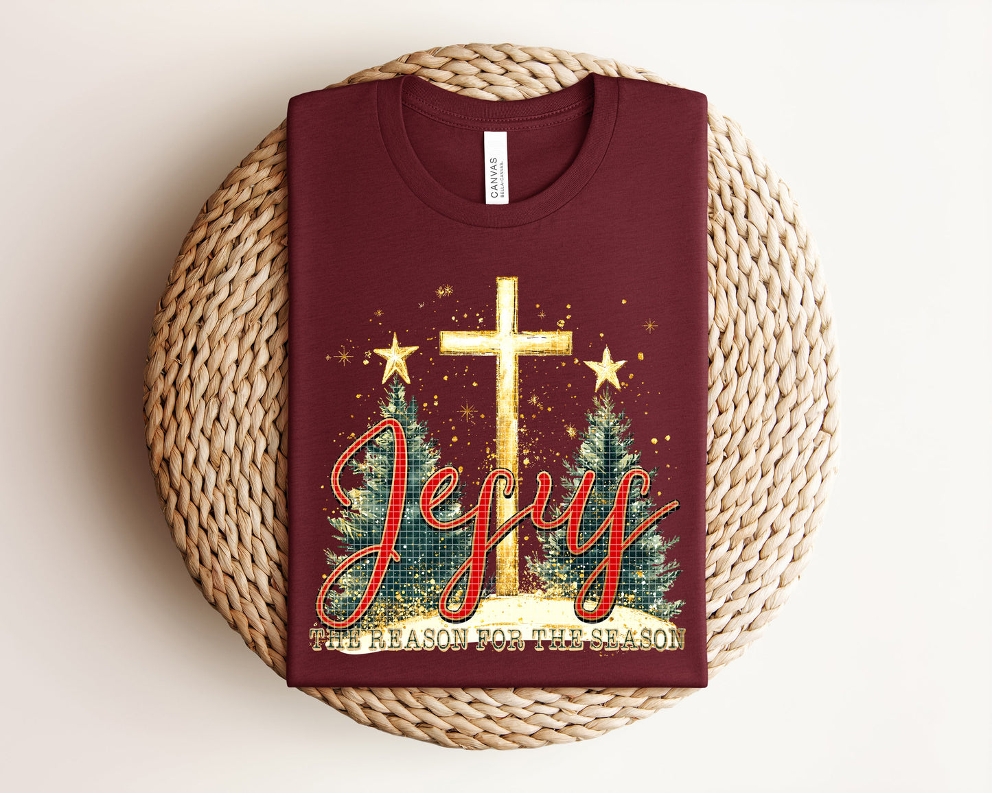 Jesus The Reason for the Season Graphic Tee