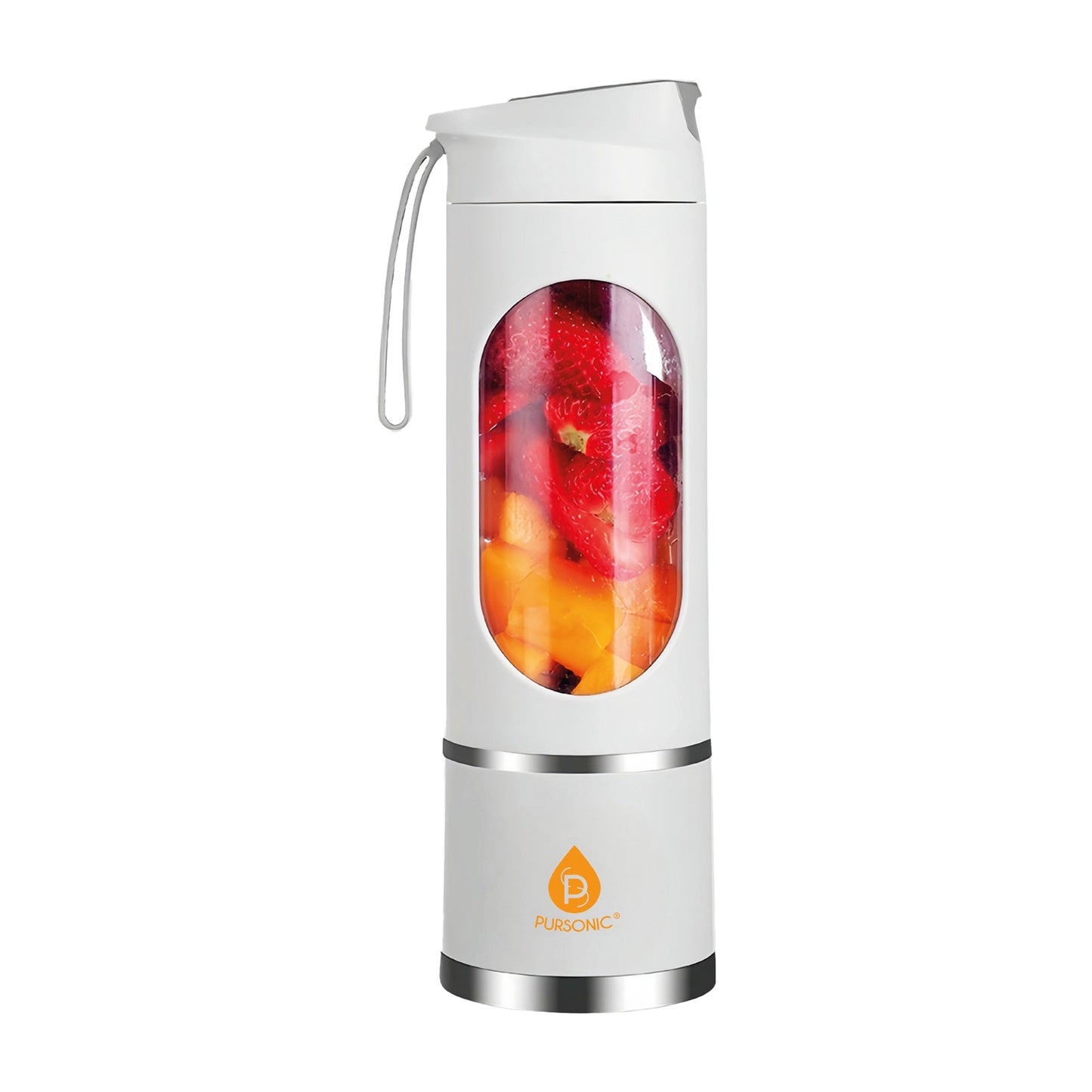 Pursonic USB Portable Juicer & Blender Cup – On-the-Go 12-Blade Smoothie Maker with 3-Speed Motor & USB-C Fast Charging-4