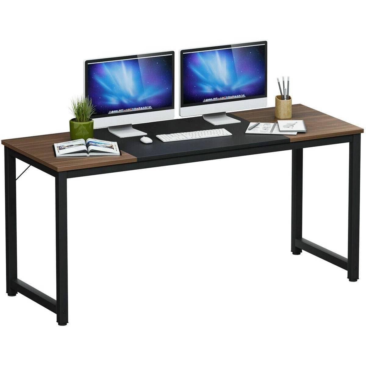 63 Inch Study Writing Desk for Home Office Bedroom-1