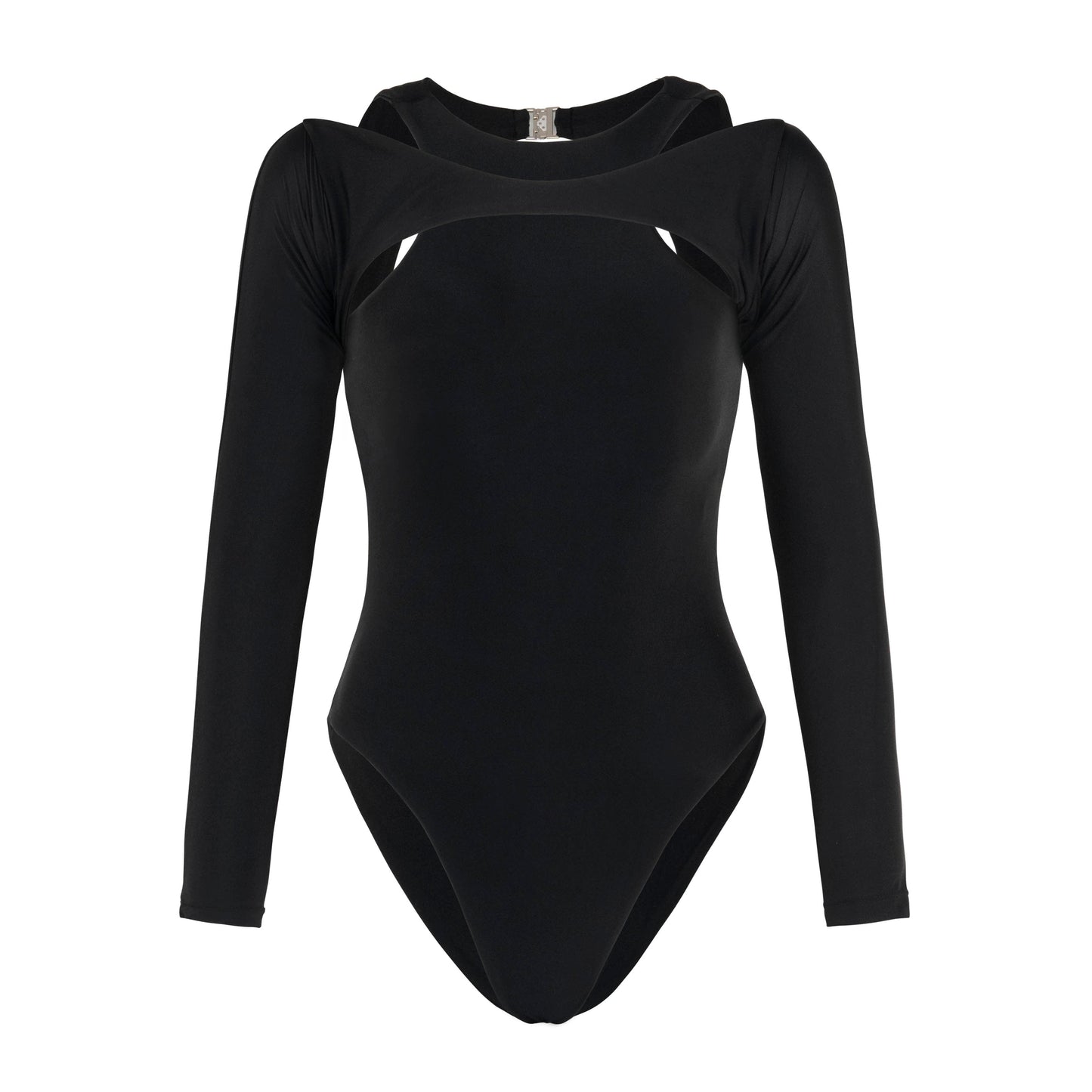 The Jupiter Open-back Recycled Two-piece Swimsuit In Black