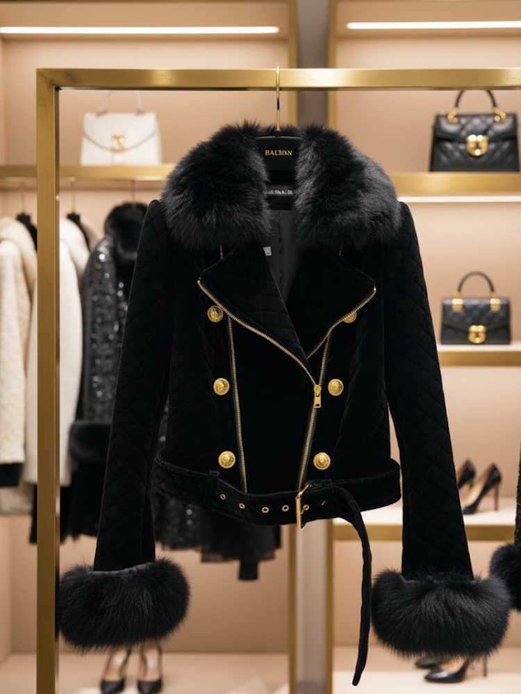 Jacket Black Women TRIBECA NYFW Collection BYMANYC ® New York-1