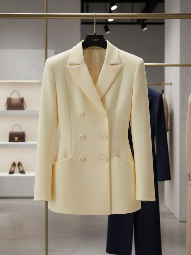 Jacket Yellow Women DUMBO NYFW Collection BYMANYC ® New York-1