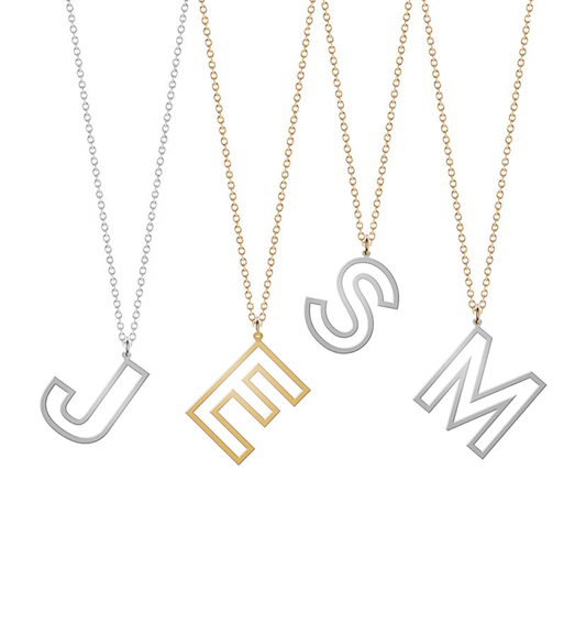 Jess Initial Necklace