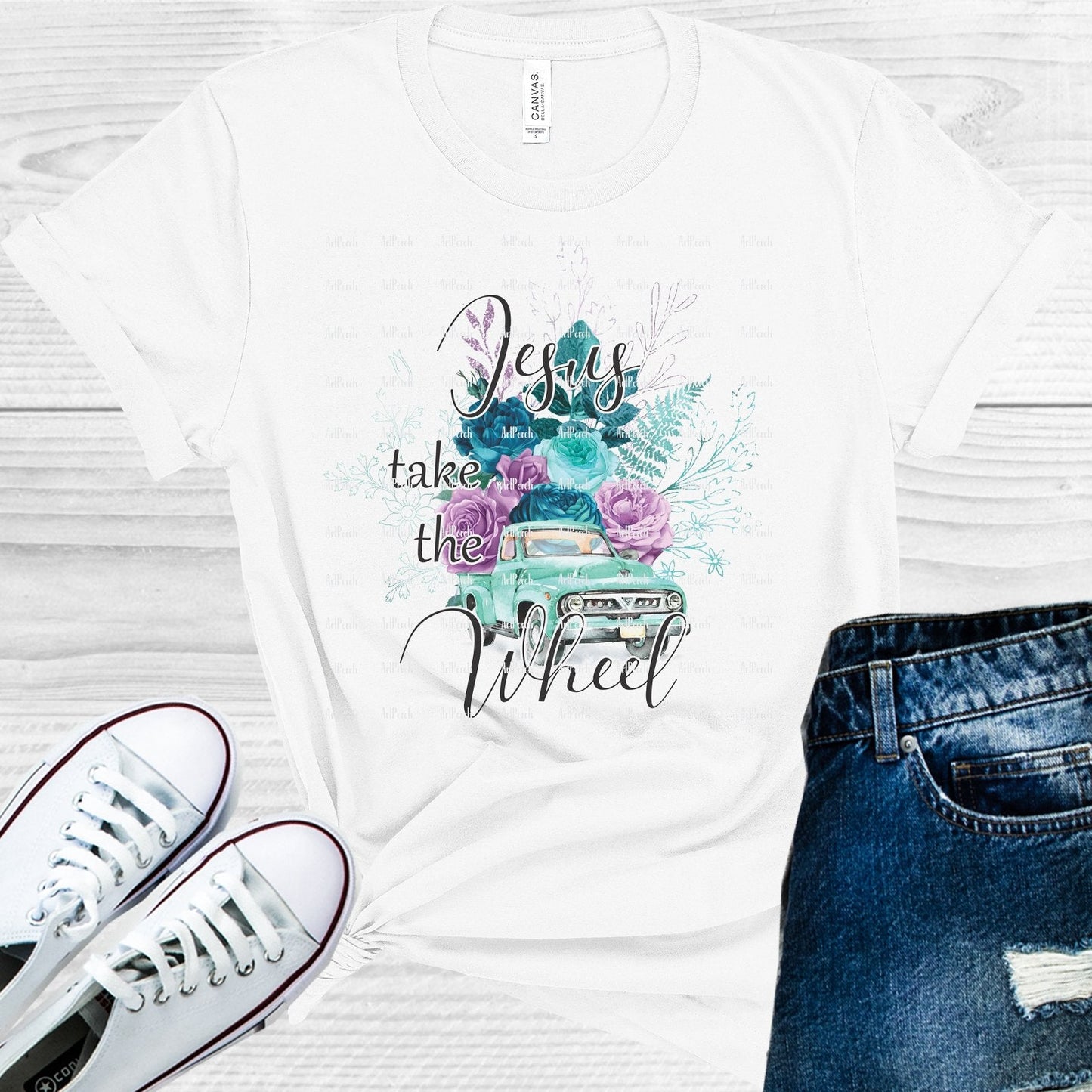 Jesus Take the Wheel Graphic Tee