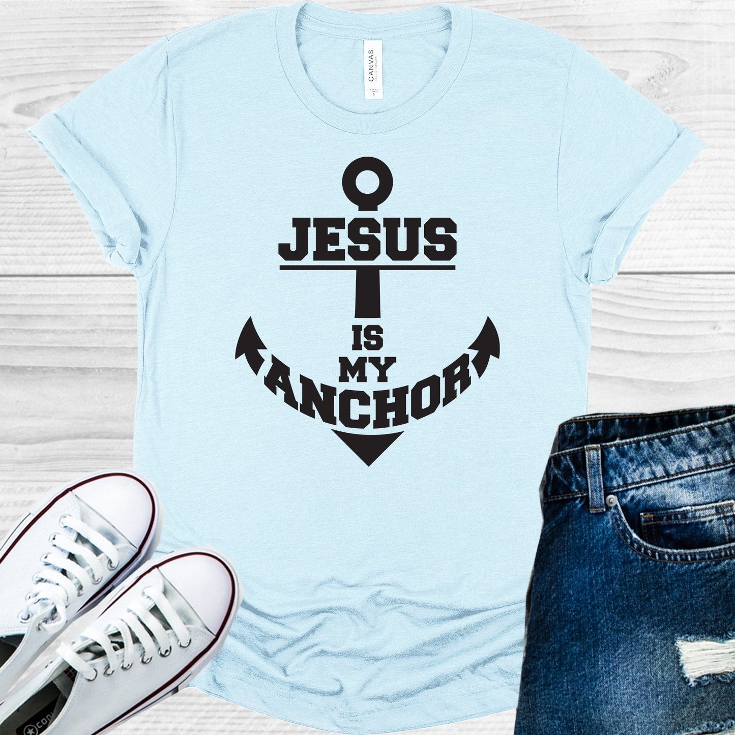 Jesus is My Anchor Graphic Tee