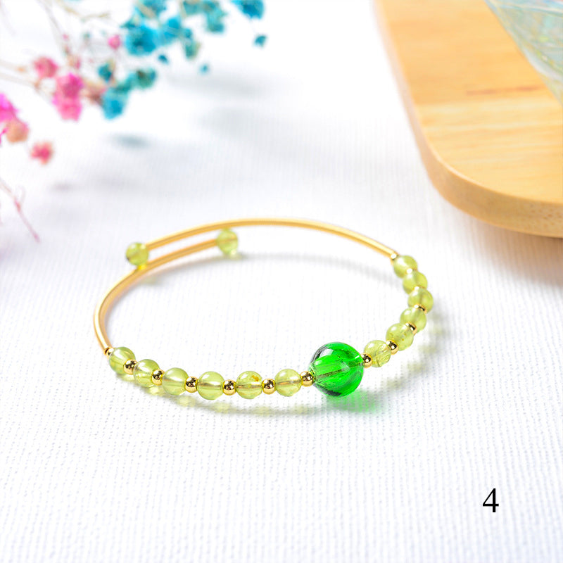 Murano Glass Bead Bracelet | Essential Oil Diffuser Jewelry | Diffusing on the go