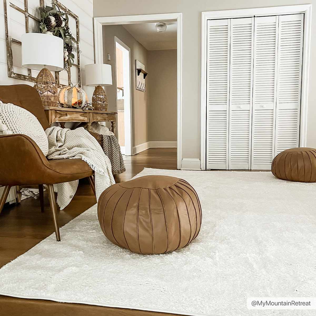 Judy White Washable Area Rug-3