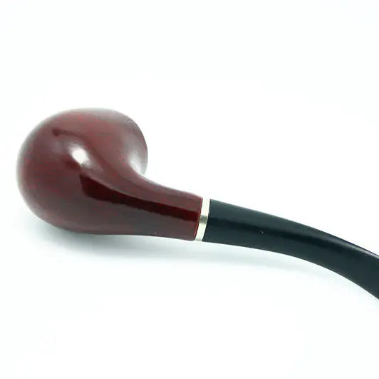 Classic Wooden Bent Pipe with Filter - Business Gift
