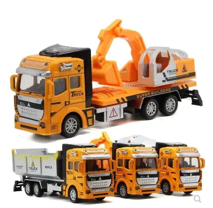 Kids Metal Alloy Excavators Model Toy