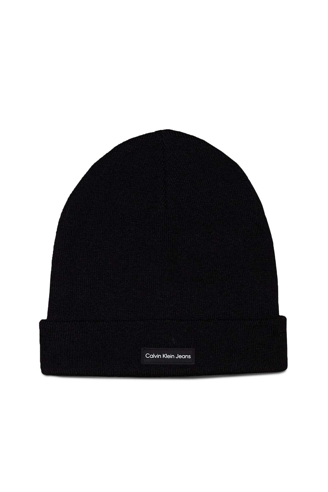 CALVIN KLEIN JEANS - Men's beanie with logo patch-5