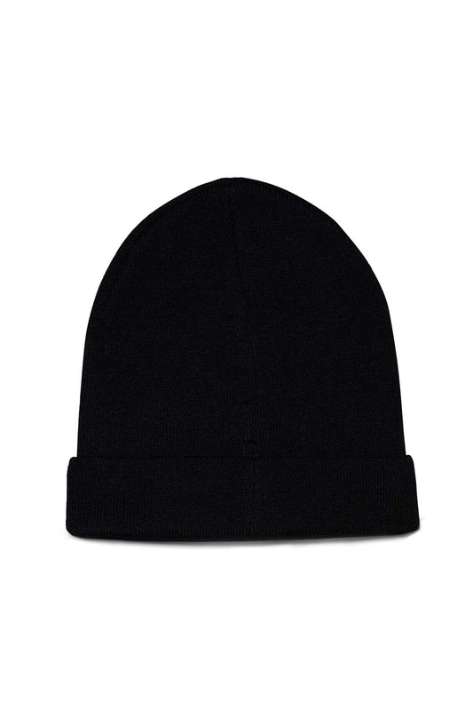 CALVIN KLEIN JEANS - Men's beanie with logo patch-0
