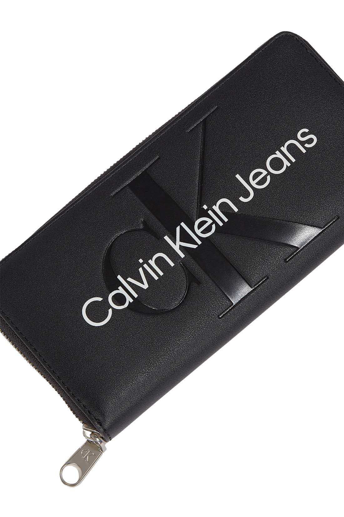 CALVIN KLEIN - Women's wallet with linear logo-0